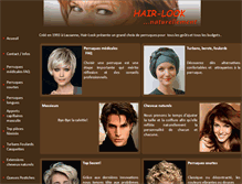 Tablet Screenshot of hair-look.ch